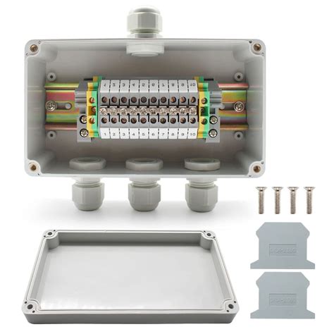 din rail for junction box|din rail mounted junction box.